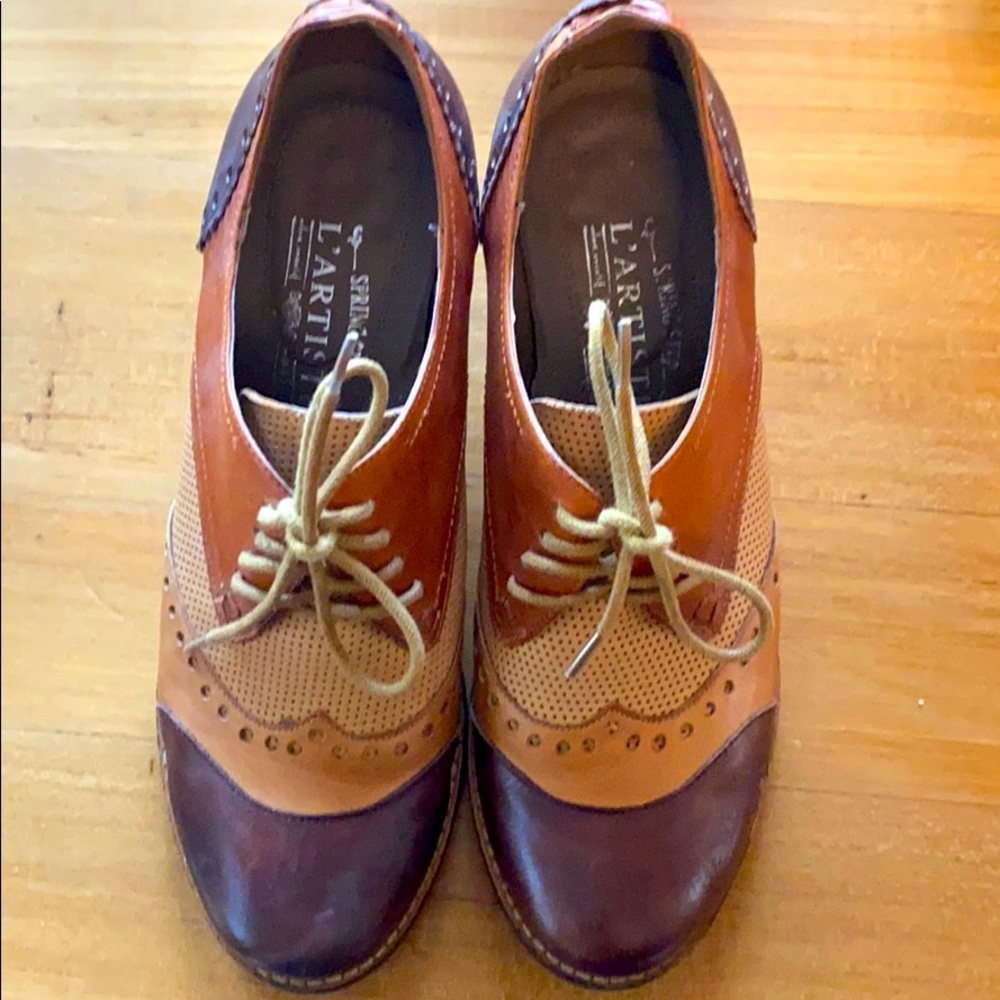 L’Artiste Saddle Shoes Size 40